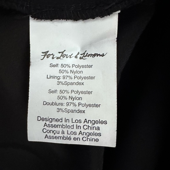 For Love and Lemons Amelia Strapless Mini Dress - Picture 13 of 13